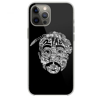 Hip Hop Face Tupac Sakur 2Pac Thug Life iPhone 12 Case iPhone 12 Pro Case iPhone 12 Mini iPhone 12 Pro Max Case