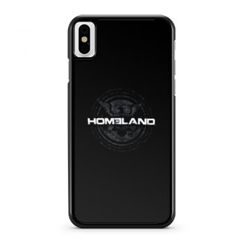 Homeland Emblem Logo Showtime iPhone X Case iPhone XS Case iPhone XR Case iPhone XS Max Case