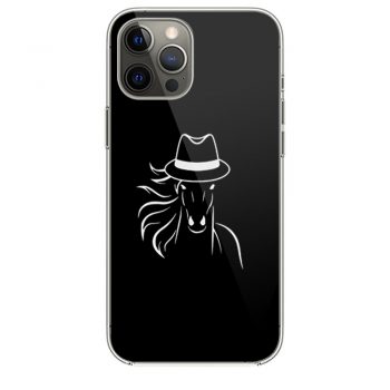 Horse With Fedora Hat iPhone 12 Case iPhone 12 Pro Case iPhone 12 Mini iPhone 12 Pro Max Case