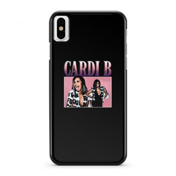 Hot Pink Cardi B Music iPhone X Case iPhone XS Case iPhone XR Case iPhone XS Max Case