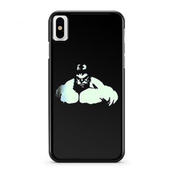 Hulk Muscle Body Building Gym iPhone X Case iPhone XS Case iPhone XR Case iPhone XS Max Case