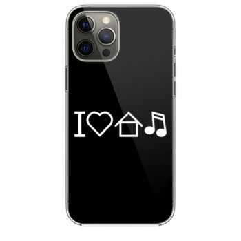 I Love House Music iPhone 12 Case iPhone 12 Pro Case iPhone 12 Mini iPhone 12 Pro Max Case