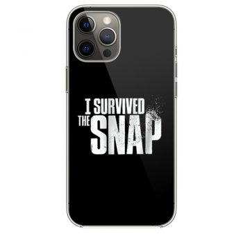 I Survived the Snap iPhone 12 Case iPhone 12 Pro Case iPhone 12 Mini iPhone 12 Pro Max Case