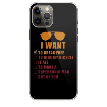 I Want To Break Free Queen Band iPhone 12 Case iPhone 12 Pro Case iPhone 12 Mini iPhone 12 Pro Max Case