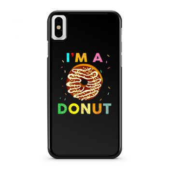 Im A Sprinkle Donut Halloween Costume Men Women Kids iPhone X Case iPhone XS Case iPhone XR Case iPhone XS Max Case