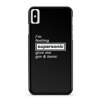 Im Feeling Supersonic iPhone X Case iPhone XS Case iPhone XR Case iPhone XS Max Case