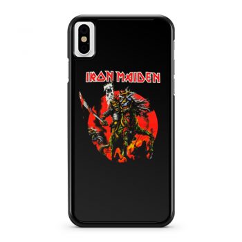 Iron Maiden Skull Samurai iPhone X Case iPhone XS Case iPhone XR Case iPhone XS Max Case