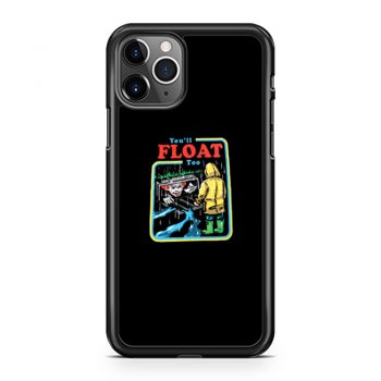 It The Movie Youll Float Too Georgie Pennywise The Clown Paper Boat iPhone 11 Case iPhone 11 Pro Case iPhone 11 Pro Max Case