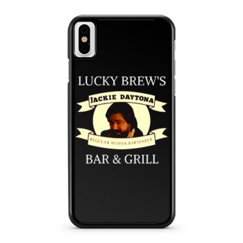 Jackie Daytona Lucky Brews Bar and Grill What We Do In The Shadows iPhone X Case iPhone XS Case iPhone XR Case iPhone XS Max Case