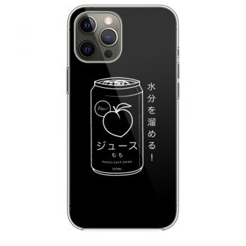 Japanese Peach Soft Drink iPhone 12 Case iPhone 12 Pro Case iPhone 12 Mini iPhone 12 Pro Max Case