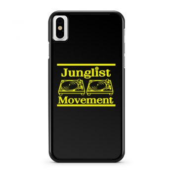 Junglist Movement iPhone X Case iPhone XS Case iPhone XR Case iPhone XS Max Case