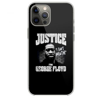 Justice George Floyd iPhone 12 Case iPhone 12 Pro Case iPhone 12 Mini iPhone 12 Pro Max Case