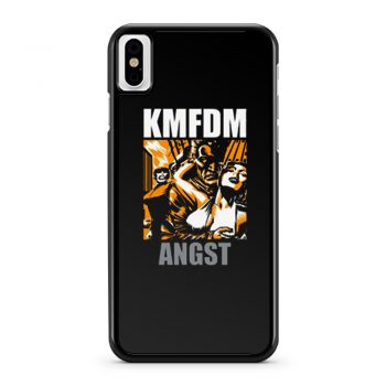 KMFDM ANGST iPhone X Case iPhone XS Case iPhone XR Case iPhone XS Max Case