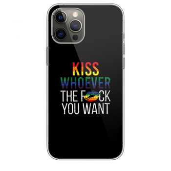 Kiss Whoever The Fuck You Want iPhone 12 Case iPhone 12 Pro Case iPhone 12 Mini iPhone 12 Pro Max Case