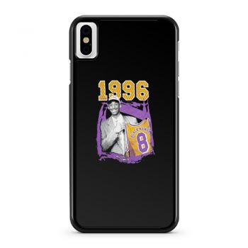Kobe Bryant 1996 Draft Day iPhone X Case iPhone XS Case iPhone XR Case iPhone XS Max Case