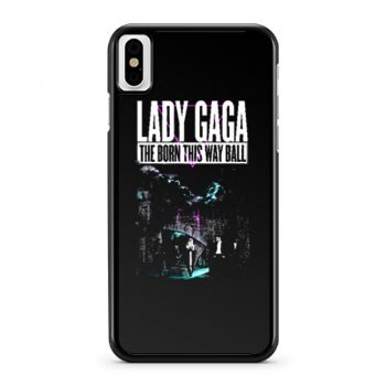Lady Gaga Castle Tour 2013 The Born This Way Ball Pop iPhone X Case iPhone XS Case iPhone XR Case iPhone XS Max Case