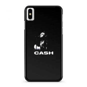 Legend Of Rock Johnny Cash iPhone X Case iPhone XS Case iPhone XR Case iPhone XS Max Case