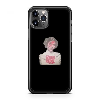 Leia Organa Rebel David Bowie Star Wars iPhone 11 Case iPhone 11 Pro Case iPhone 11 Pro Max Case