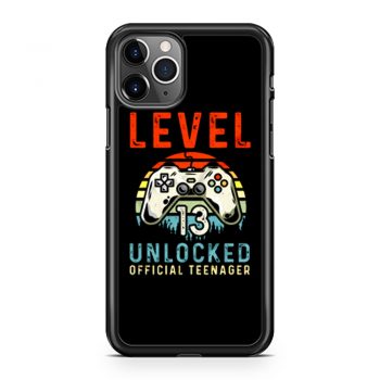 Level 13 Unlocked 13th Birthday iPhone 11 Case iPhone 11 Pro Case iPhone 11 Pro Max Case