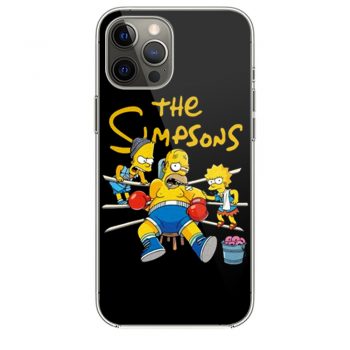 Lisa and Bart Simpsons Go Daddy Go Support For Boxing iPhone 12 Case iPhone 12 Pro Case iPhone 12 Mini iPhone 12 Pro Max Case