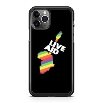 Live Aid Band Aid Logo 1985 iPhone 11 Case iPhone 11 Pro Case iPhone 11 Pro Max Case