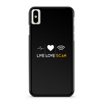 Live Love Scan iPhone X Case iPhone XS Case iPhone XR Case iPhone XS Max Case
