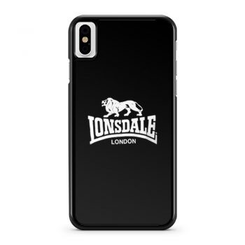Lonsdale Classic Logo Lion iPhone X Case iPhone XS Case iPhone XR Case iPhone XS Max Case