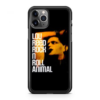 Lou Reed Rock N Roll Animal Big iPhone 11 Case iPhone 11 Pro Case iPhone 11 Pro Max Case