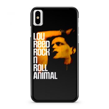 Lou Reed Rock N Roll Animal Big iPhone X Case iPhone XS Case iPhone XR Case iPhone XS Max Case
