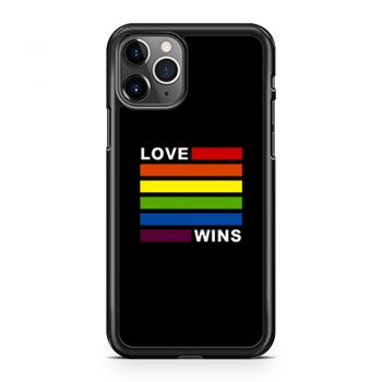 Love Wins Lgbt Gay Pride Rainbow Awesome iPhone 11 Case iPhone 11 Pro Case iPhone 11 Pro Max Case