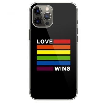 Love Wins Lgbt Gay Pride Rainbow Awesome iPhone 12 Case iPhone 12 Pro Case iPhone 12 Mini iPhone 12 Pro Max Case