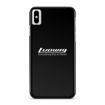 Ludwig Percussion Drums Cymbal iPhone X Case iPhone XS Case iPhone XR Case iPhone XS Max Case