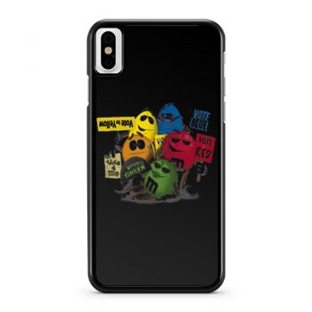 M N Ms Candy Chocolate Retro iPhone X Case iPhone XS Case iPhone XR Case iPhone XS Max Case