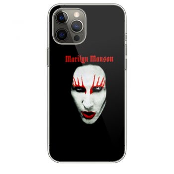 MARILYN MANSON Big Face Red Lips Gothic iPhone 12 Case iPhone 12 Pro Case iPhone 12 Mini iPhone 12 Pro Max Case