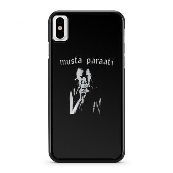 MUSTA PARAATI iPhone X Case iPhone XS Case iPhone XR Case iPhone XS Max Case