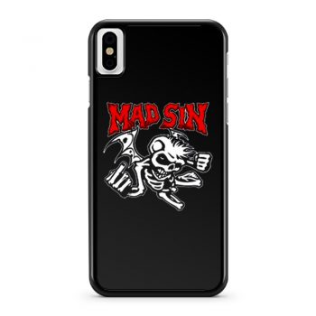 Mad Sin Psychobilly Punk Rock Band iPhone X Case iPhone XS Case iPhone XR Case iPhone XS Max Case