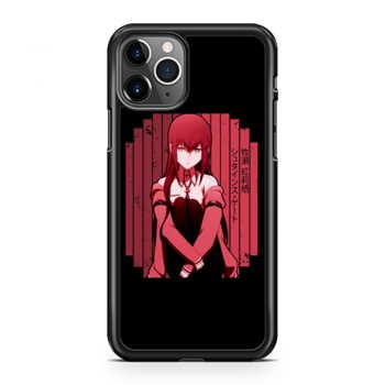 Makise Kurisu Red Steins Gate iPhone 11 Case iPhone 11 Pro Case iPhone 11 Pro Max Case