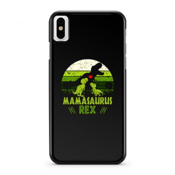 Mamasaurus Rex Jurasskicked Jurassic Park movies iPhone X Case iPhone XS Case iPhone XR Case iPhone XS Max Case