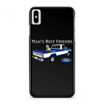 Mans Best Friend F150 Truck Ford Lab Dog Pickup iPhone X Case iPhone XS Case iPhone XR Case iPhone XS Max Case