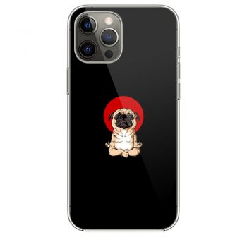 Meditation Pug Blood Moon Yoga Puppy Pet Dog iPhone 12 Case iPhone 12 Pro Case iPhone 12 Mini iPhone 12 Pro Max Case