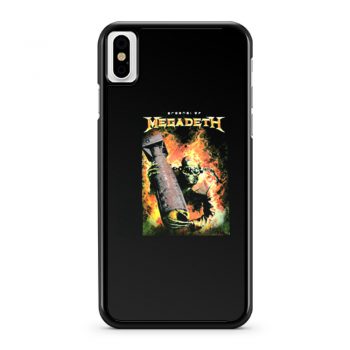 Megadeth Heavy Metal Rock Band iPhone X Case iPhone XS Case iPhone XR Case iPhone XS Max Case