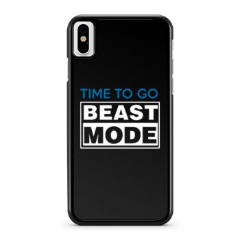 Mens Beast Mode GYM iPhone X Case iPhone XS Case iPhone XR Case iPhone XS Max Case