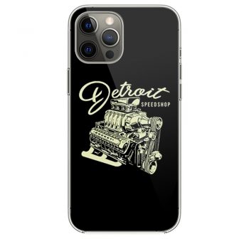 Mens Detroit Speed Shop Rocket iPhone 12 Case iPhone 12 Pro Case iPhone 12 Mini iPhone 12 Pro Max Case