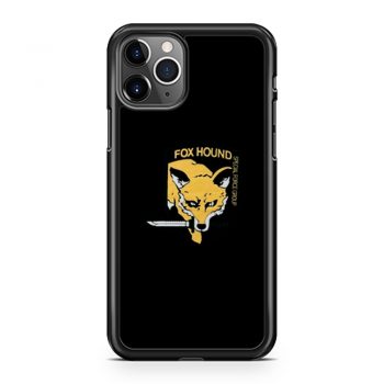 Metal Gear Solid Fox Hound iPhone 11 Case iPhone 11 Pro Case iPhone 11 Pro Max Case