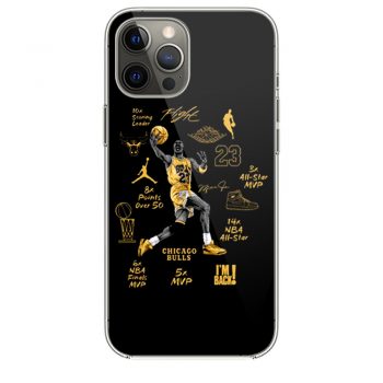 Michael Jordan Air Jordan 6 DMP Match iPhone 12 Case iPhone 12 Pro Case iPhone 12 Mini iPhone 12 Pro Max Case