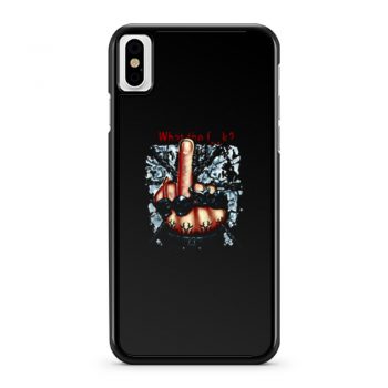 Middle Finger iPhone X Case iPhone XS Case iPhone XR Case iPhone XS Max Case