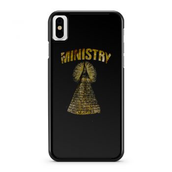 Ministry Band iPhone X Case iPhone XS Case iPhone XR Case iPhone XS Max Case