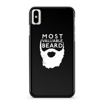 Most Valuable Beard iPhone X Case iPhone XS Case iPhone XR Case iPhone XS Max Case