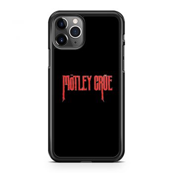 Motley Crue Punk Rock Band iPhone 11 Case iPhone 11 Pro Case iPhone 11 Pro Max Case