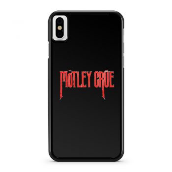 Motley Crue Punk Rock Band iPhone X Case iPhone XS Case iPhone XR Case iPhone XS Max Case